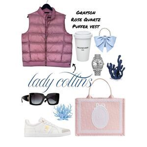 Grayson Rose Quartz Puffer Vest